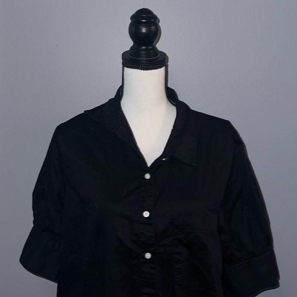 Old navy- black Tee shirt dress - Picture 2 of 5